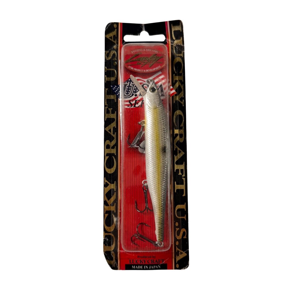 Lucky Craft Lightning Pointer 110SP Sexy Chartreuse Shad 172 Jerkbait Japan NIP